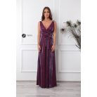 Bellini csillogó maxi ruha lila