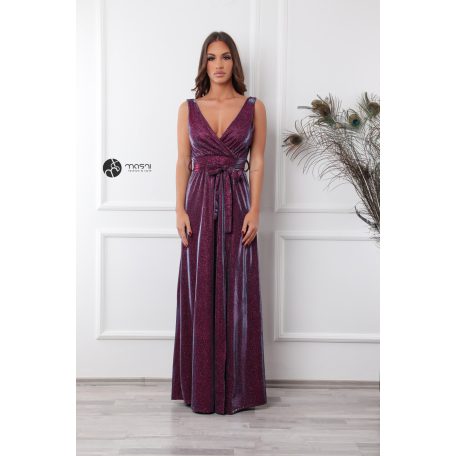 Bellini csillogó maxi ruha lila
