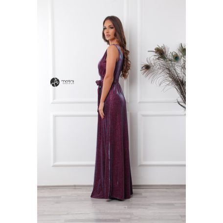 Bellini csillogó maxi ruha lila