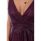 Bellini csillogó maxi ruha lila