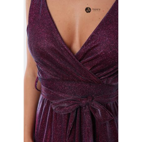 Bellini csillogó maxi ruha lila