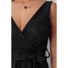 Bellini csillogó maxi ruha fekete