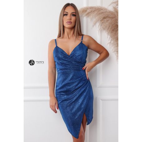 Alessandra ruha csillogó kék