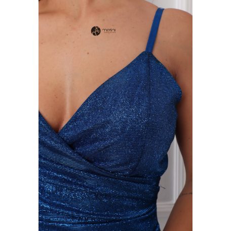 Alessandra ruha csillogó kék