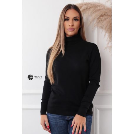 Basic kötött garbó fekete