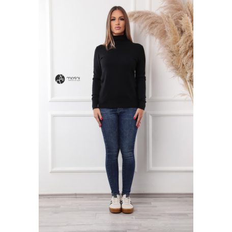 Basic kötött garbó fekete