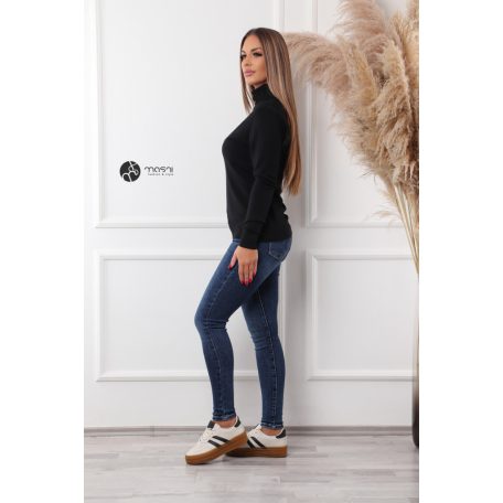 Basic kötött garbó fekete