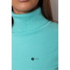 Basic kötött garbó türkiz