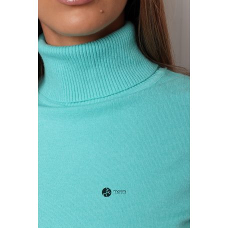 Basic kötött garbó türkiz