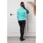 Basic kötött garbó türkiz