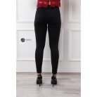 Adriana push up-os, skinny farmer nadrág fekete