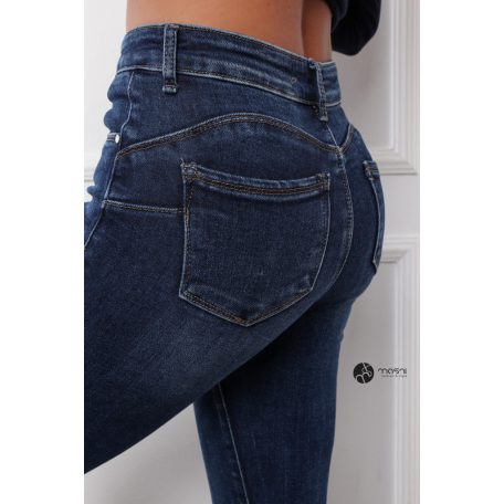 Aldene push up-os, skinny farmer nadrág kék