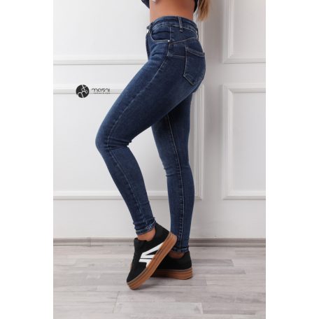 Aldene push up-os, skinny farmer nadrág kék