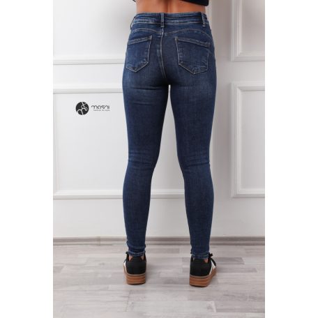 Aldene push up-os, skinny farmer nadrág kék