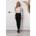 Virágos necc felső fehér