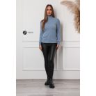 Basic kötött garbó farmer kék