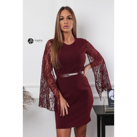 Jeanne ruha burgundy