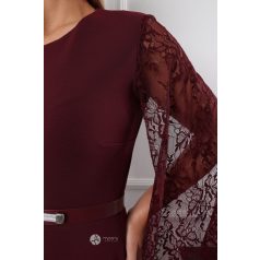 Jeanne ruha burgundy