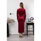 Mila maxi ruha bordó