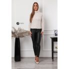 3d-s mintás garbós necc felső bézs