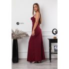 Selma maxi ruha burgundy