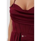 Selma maxi ruha burgundy