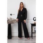 Necc ujjú galléros overál övvel fekete