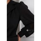 Necc ujjú galléros overál övvel fekete