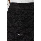 3D mintás skirt fekete