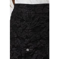 3D mintás skirt fekete
