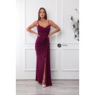 Szofi maxi ruha csillogó lila