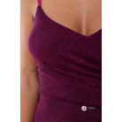 Szofi maxi ruha csillogó lila